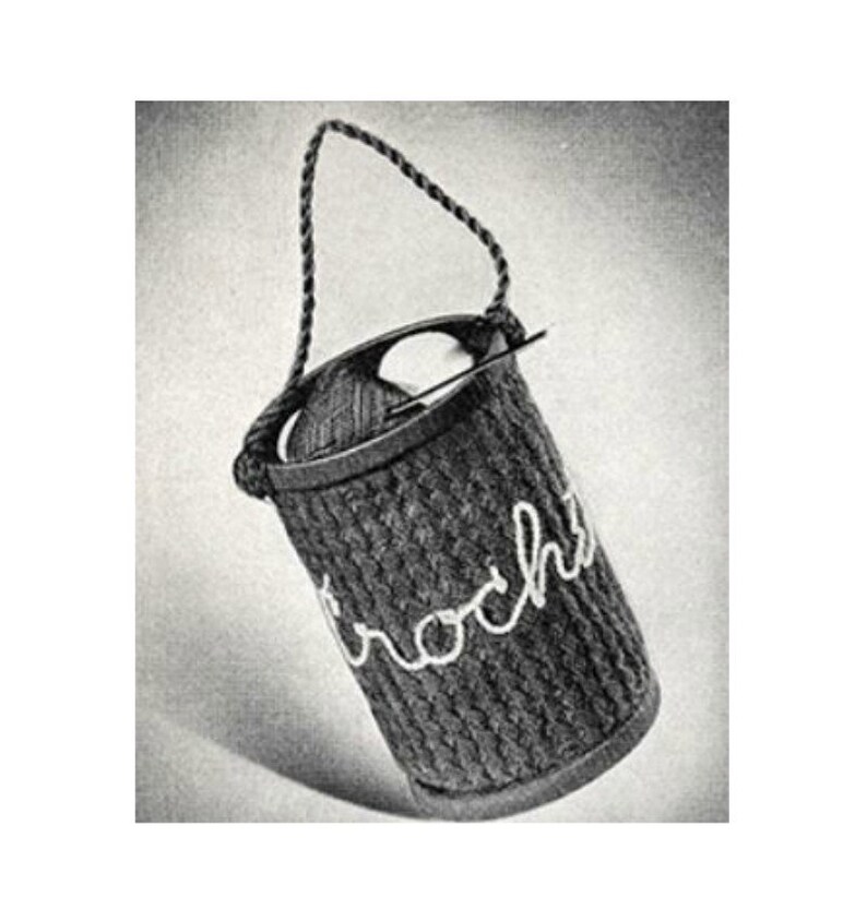 crochet storage bag pattern