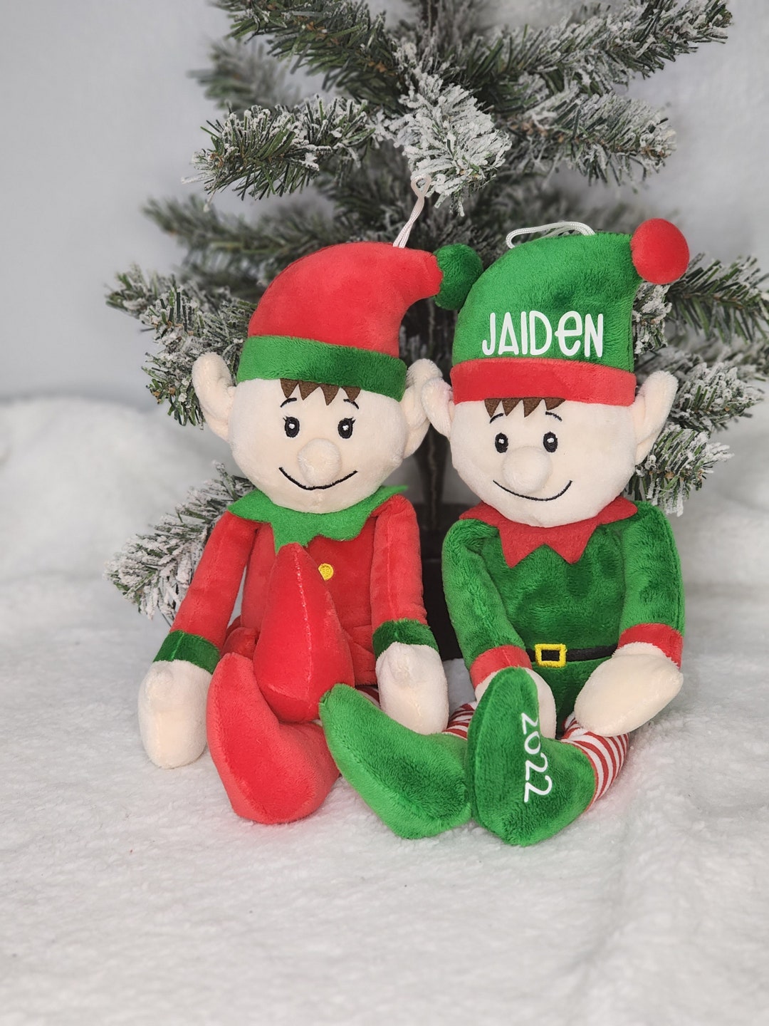 Personalized Christmas Elf Plush Elf Stuffed Elf - Etsy