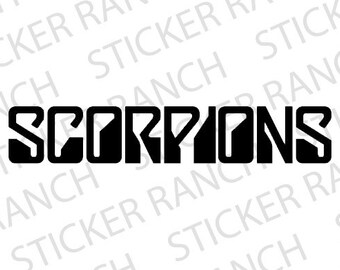 SELECT SIZE Details about   SCORPIONS ROCK BAND STICKER VINYL DECAL