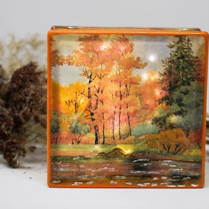 Unique Glass Block Night Light - Festive Home Decor & Gift