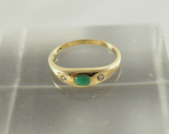 333 Gold Ring Etsy