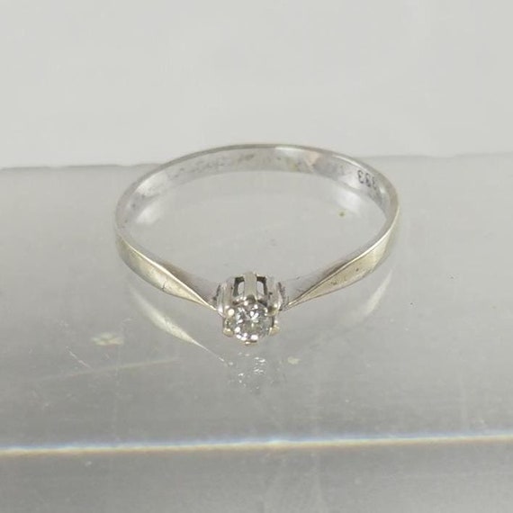 Second hand 1 carat solitaire diamond ring deals