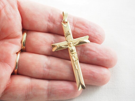 Large Antique Victorian 14K Yellow Gold 