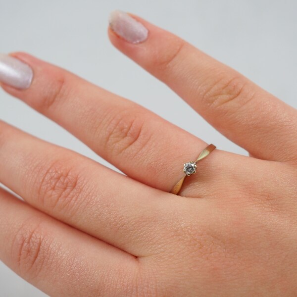 Diamond Engagement Ring Uk Etsy