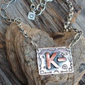 Pendant Ranch Sign Custom Brand Pendant, Ranch Brand Necklace, Handmade Sterling Silver ...