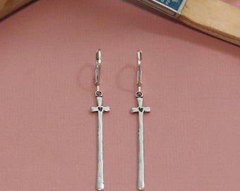 This I Know Earrings, Visible Faith, Sterling Silver Jewelry, Christian, Handmade, Heart Jewelry