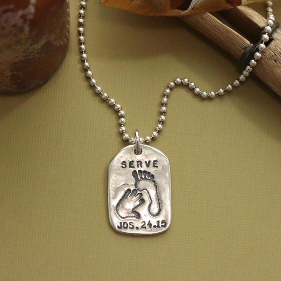 Serve, Mygodtags, Sterling Silver Jewelry, Pendant, Necklace - Main Image
