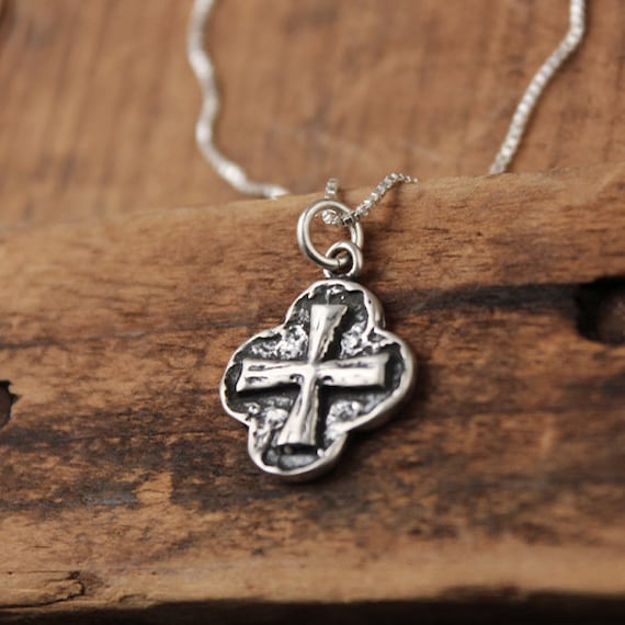 Sanctified Pendant Visible Faith Sterling Silver Jewelry Etsy