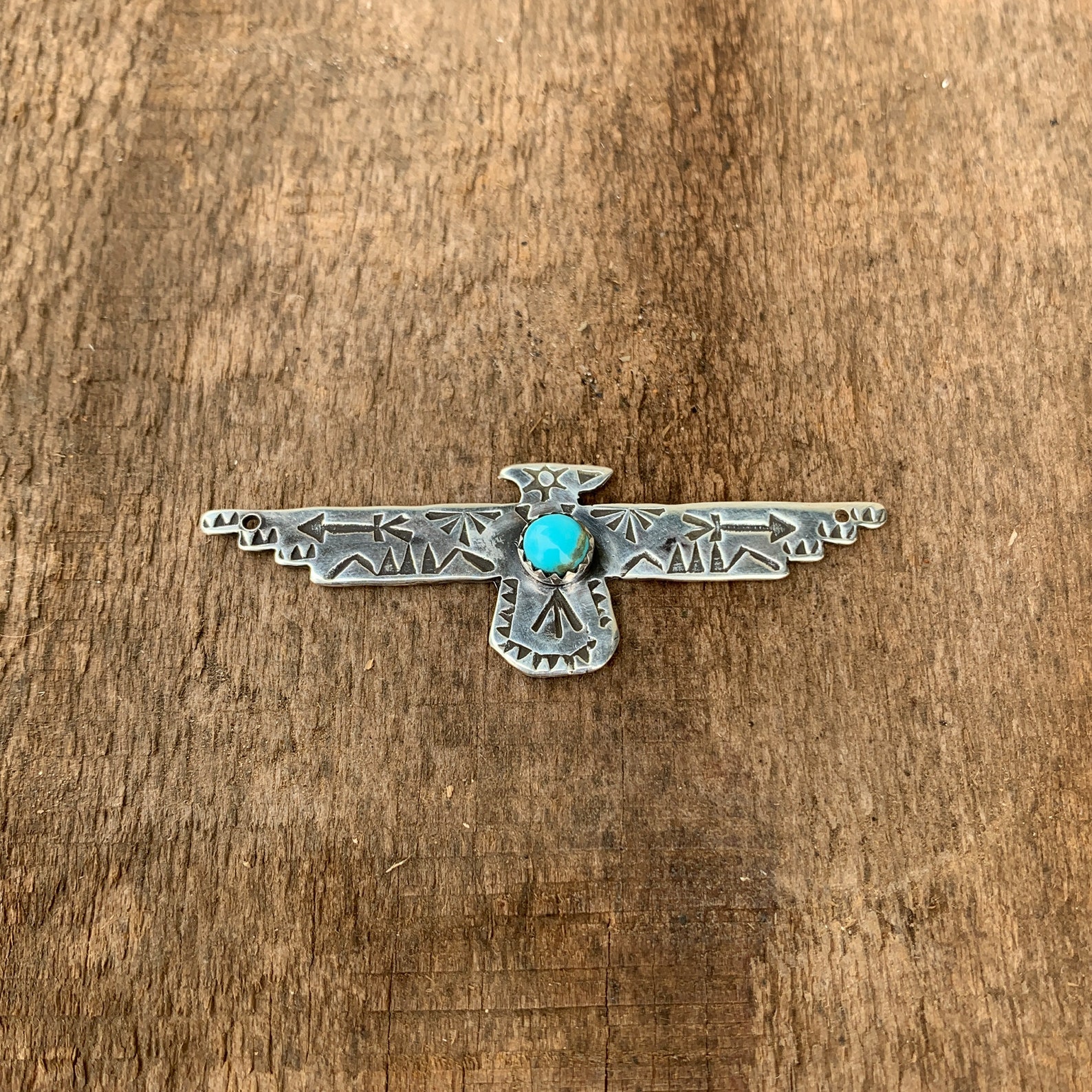 Turquoise Thunderbird Necklace Visible Faith Jewelry