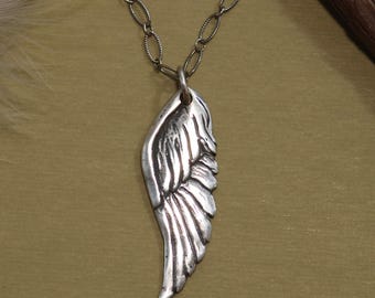 No More Sorrow Pendant, Visible Faith, Sterling Silver Jewelry, Christian, Handmade