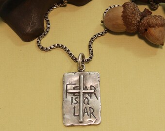 Jewelry Necklaces James Avery Fear Not Pendant Fear Is A Liar