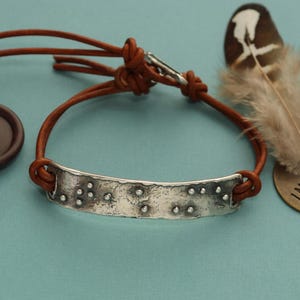 Teach Me Bracelet, Braille, Handmade, Sterling Silver, Job 34:32, Unique Braille Bracelet, Christian, Visible Faith Jewelry