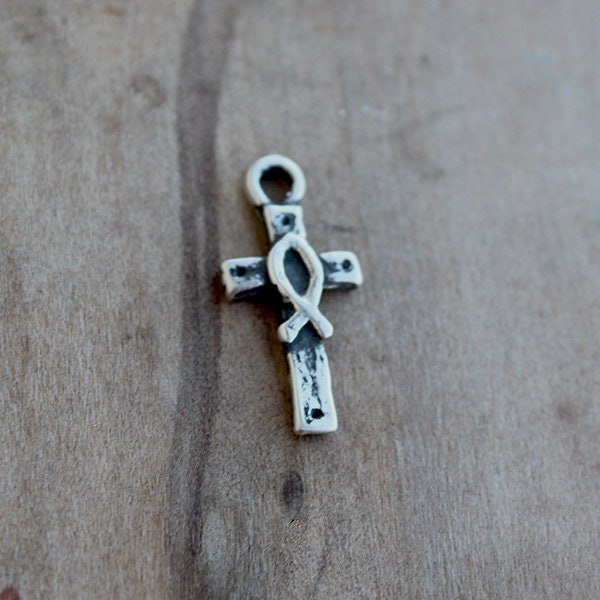 Agape Love, Agape Love Necklace, Agape Love Pendant, Sterling Silver, Christian Pendant, Cross Pendant, Cross Necklace,Visible Faith Jewelry