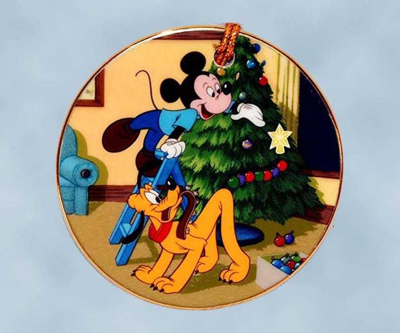 wdcc pluto's christmas tree