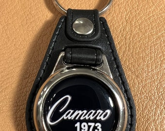 CAMARO 1973 KEYCHAIN black