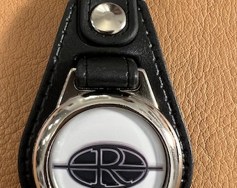 RIVIERA KEYCHAIN WHITE black back buick