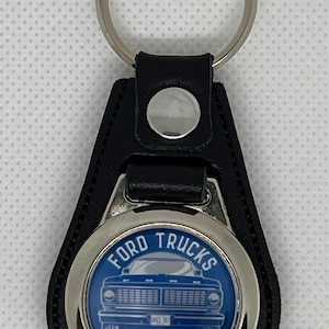 Leather Keychain High-Quality for ford truck