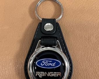 Ford F350 Leder Schlüsselanhänger Schlüsselring Porte-Clés V8 Pickup Ranger Xlt