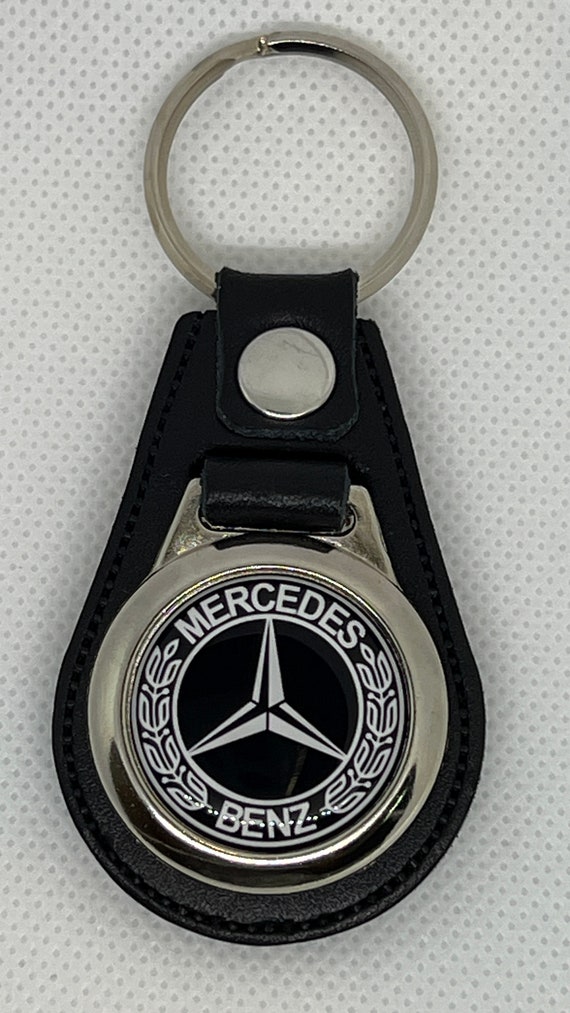 Original Mercedes Benz Schlüsselanhänger Leder Strass schwarz in Bremen -  Oberneuland