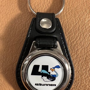 custom made ROAD RUNNER keychain