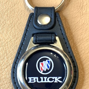 BUICK KEYCHAIN black back