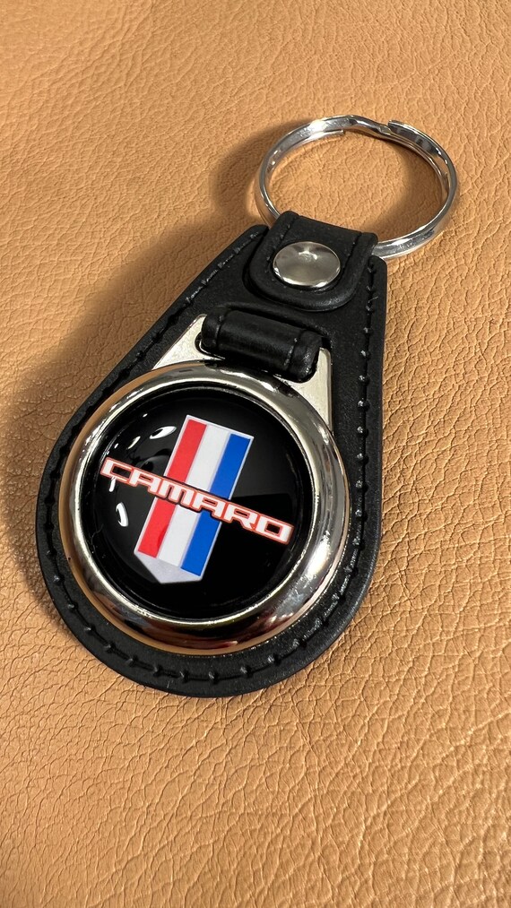 CAMARO KEYCHAIN Retro Black Etsy