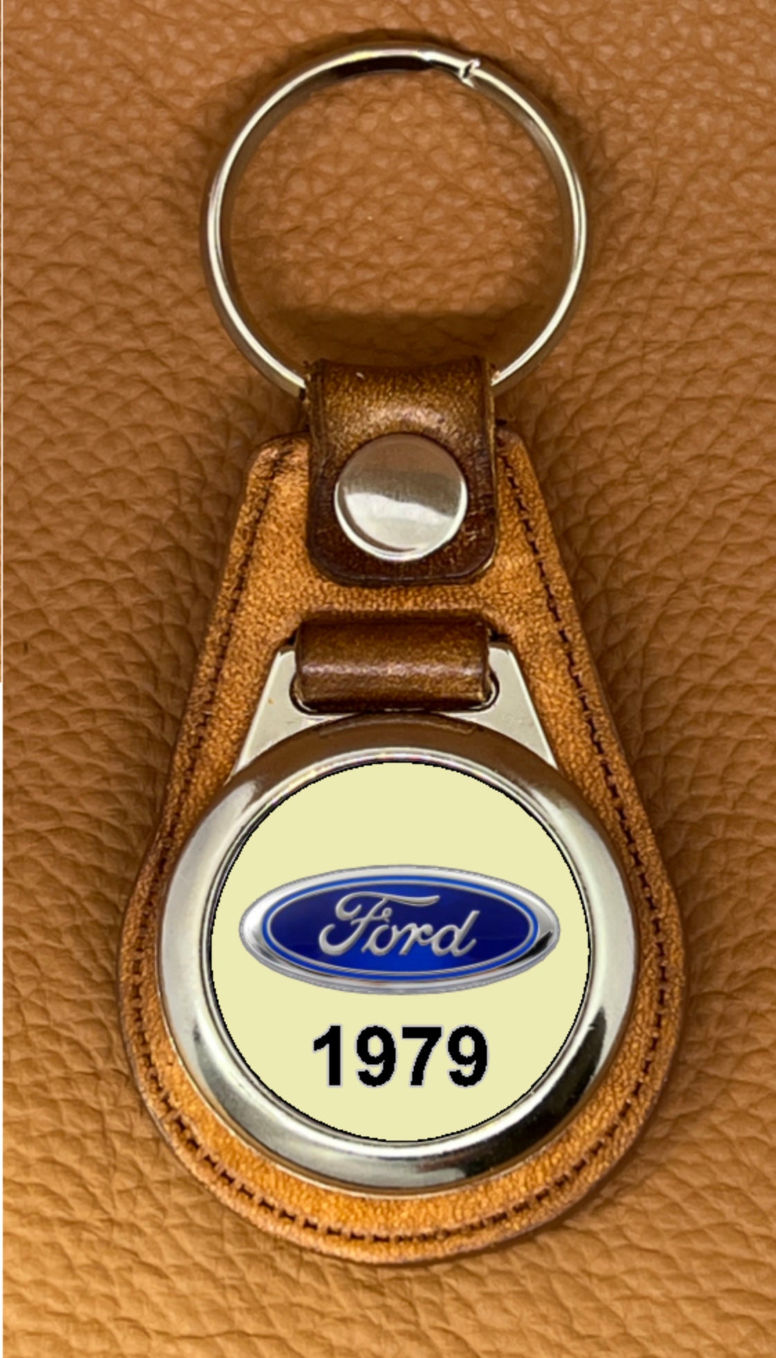 Leather keychain for your 1979 ford truck