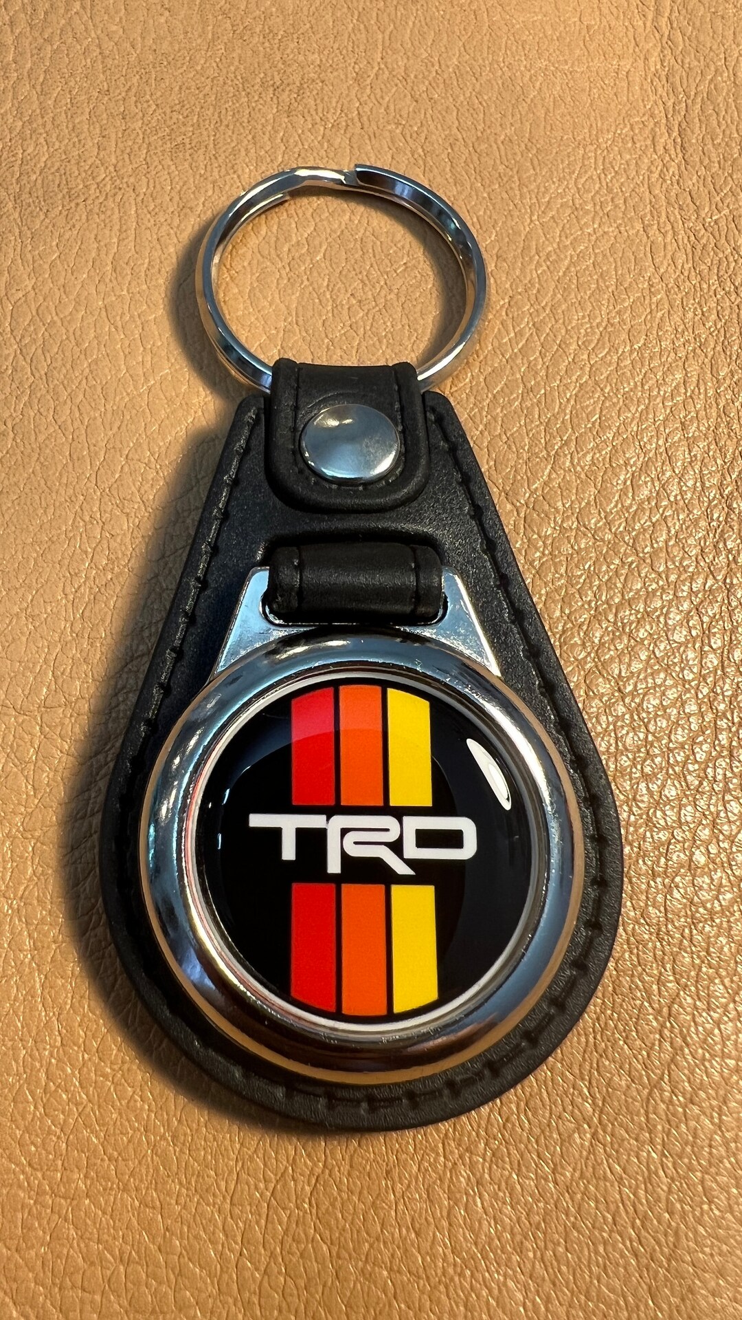 TRD Retro Keychain for Toyota Black - Etsy