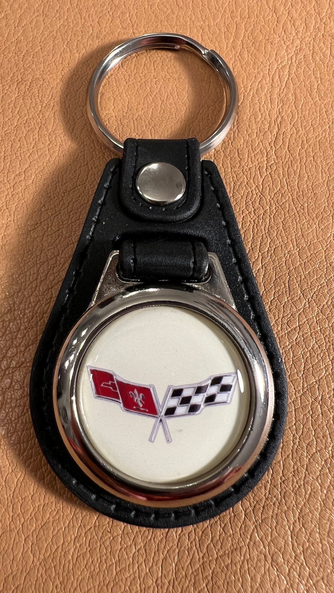 CORVETTE KEYCHAIN 1977 1984 WHITE C3 C6 C7 Etsy