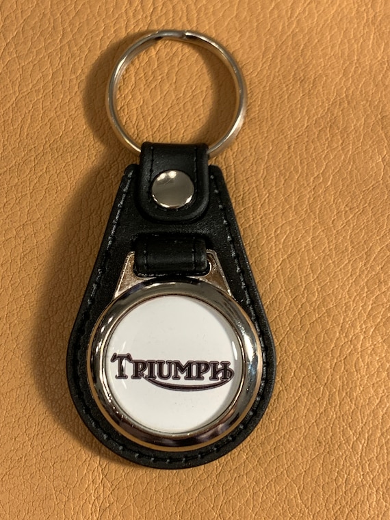 Triumph Keychain Etsy