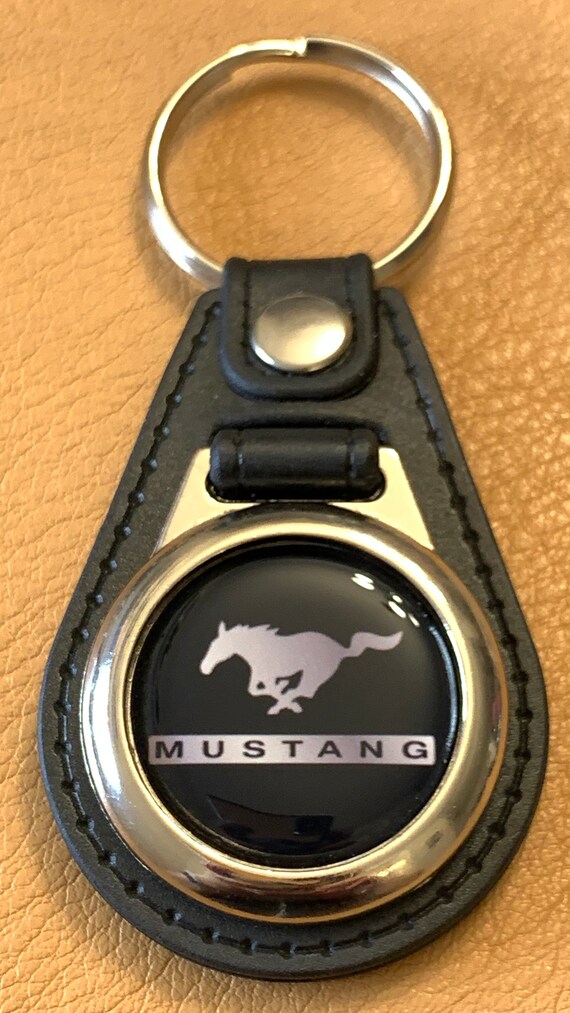 Mustang keychain personalized deals