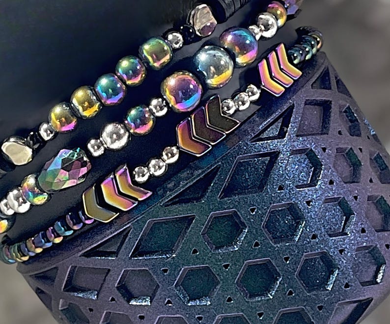 Midnight Glitz Stanley Black Friday 2024 Tumbler Bracelet Stack Etsy