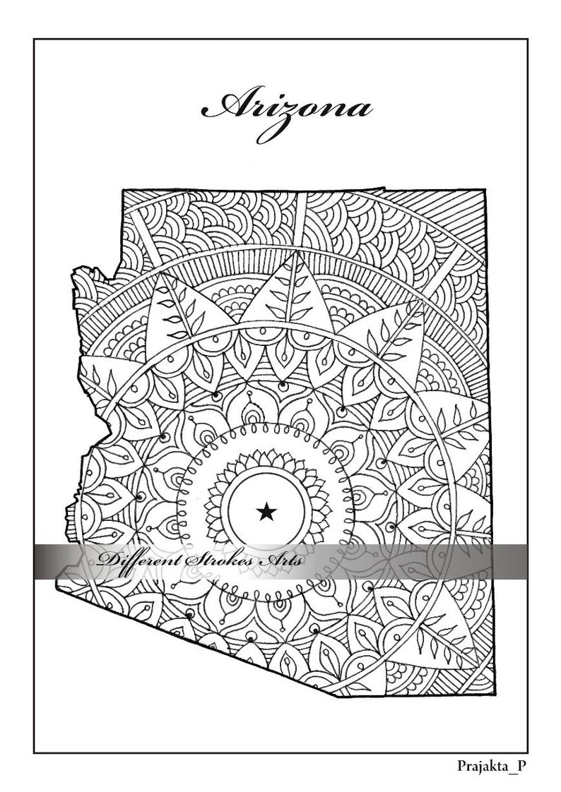 arizona-state-map-coloring-pages-adult-coloring-page-map-etsy