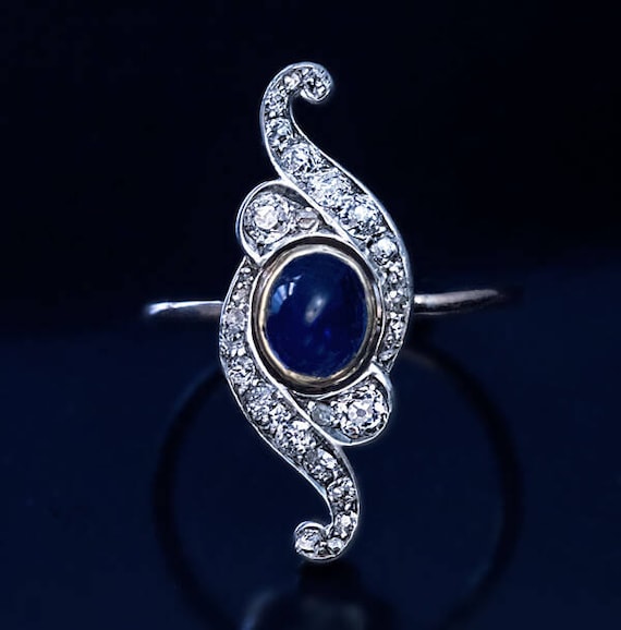 Kurt Wayne 9.8 Carat Natural Cabochon Sapphire Diamond Gold Ring - Regent  Jewelers | Miami and Bay Harbor Islands