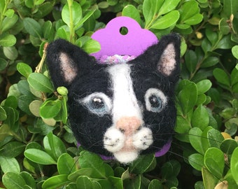 Happy, Tuxedo Kitty Cat Brooch, Pin, Jewelry