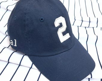Personalized Baby Baseball Hat for photo shoot baseball themed birthday Custom embroidered