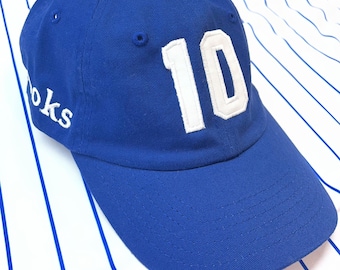 Personalized Baby Baseball Hat: Custom Embroidered Number Hat for Infants and kids
