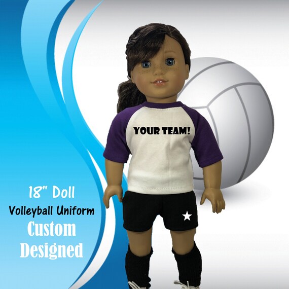 american girl doll volleyball