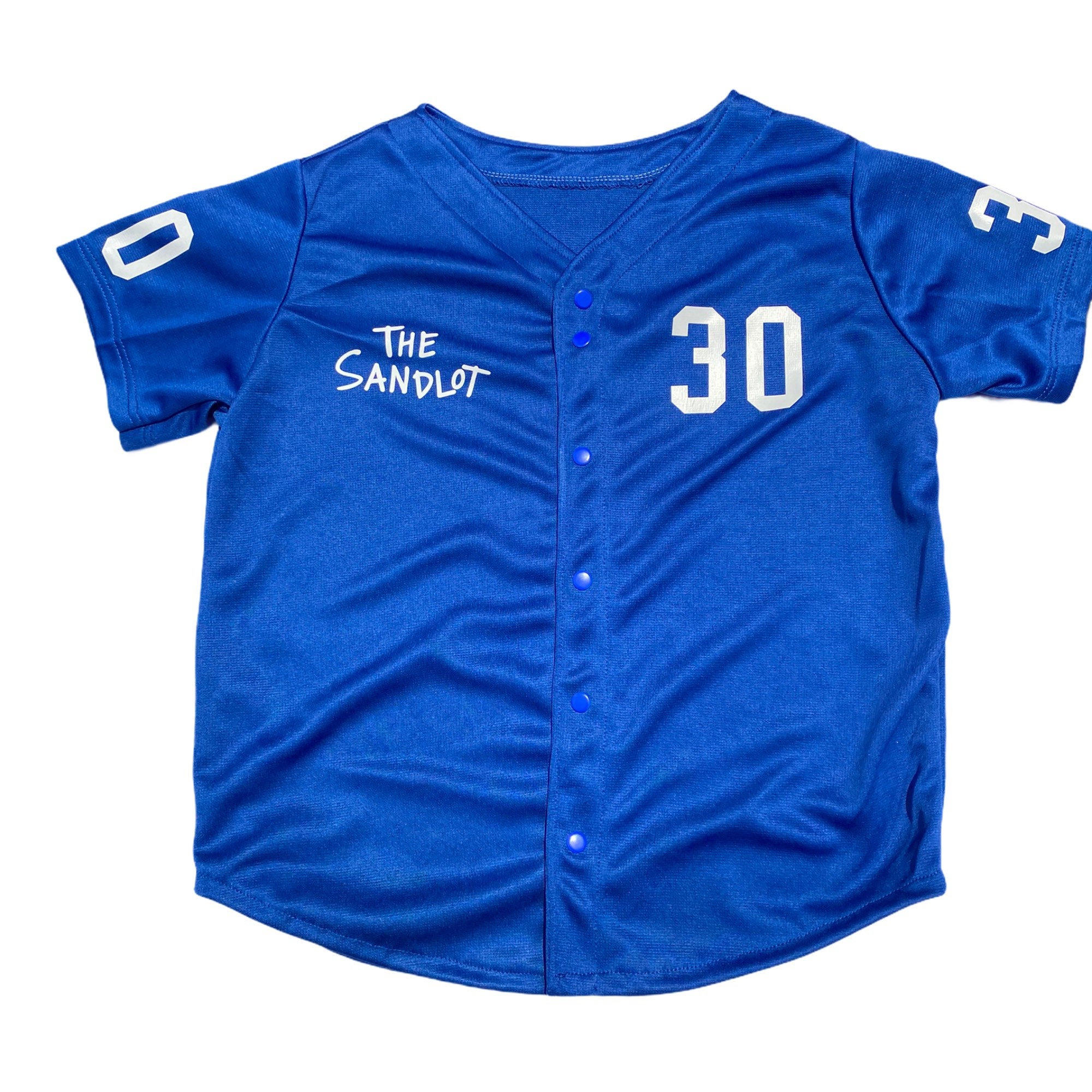 Sandlot Shirt for Kids Royal Blue Birthday Jersey Looks 