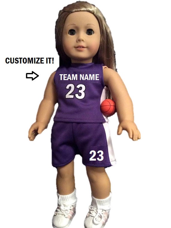 american girl doll basketball outfit