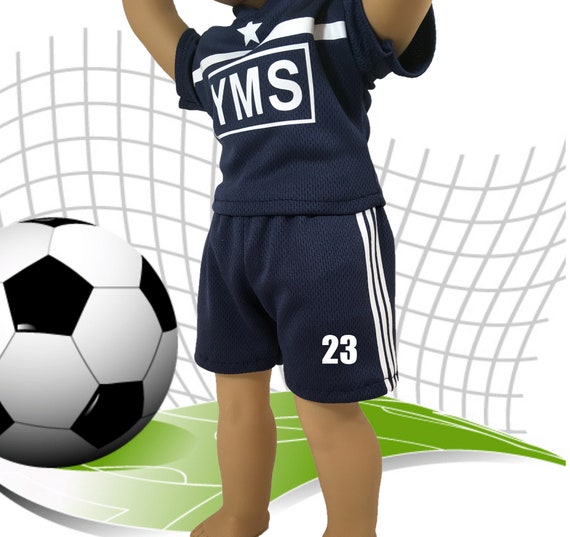 18 inch doll soccer outfit