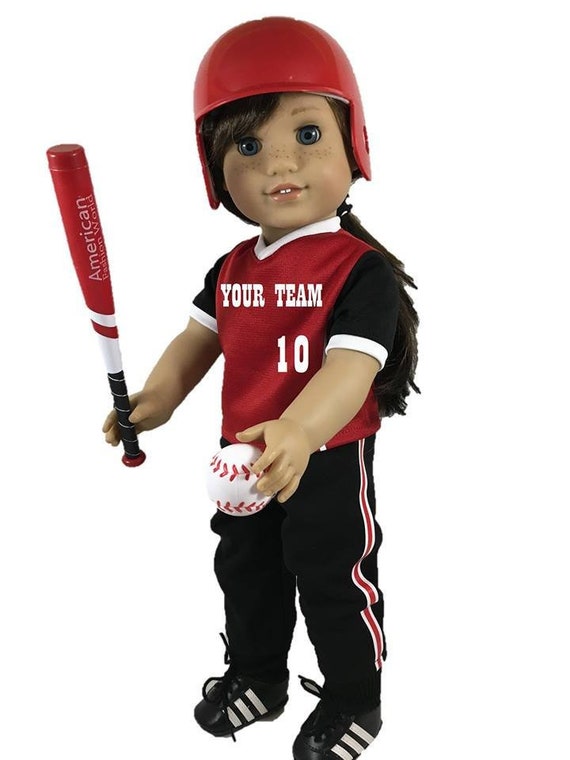 american girl doll softball outfit