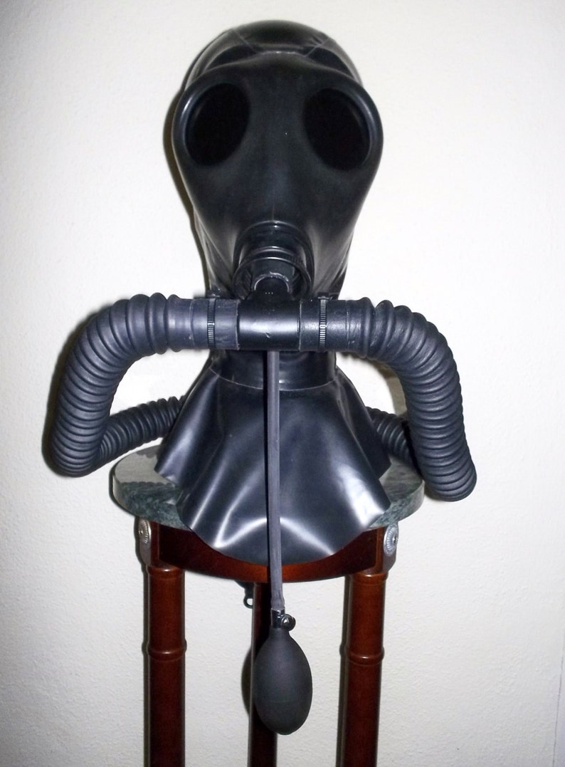 rebreather hood Latex rebreather hood Latex