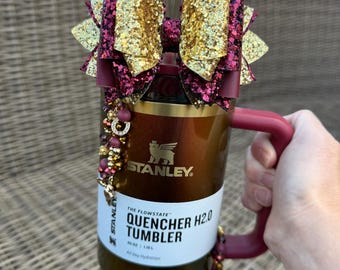 Lainey Wilson Country Gold Bow Accessory for Straw