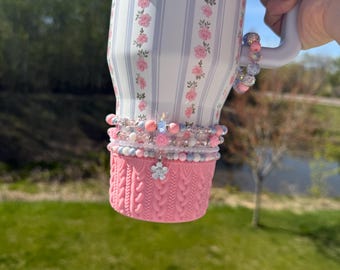 Hydrojug Primrose Bracelet Accessory - Pink and Periwinkle Floral