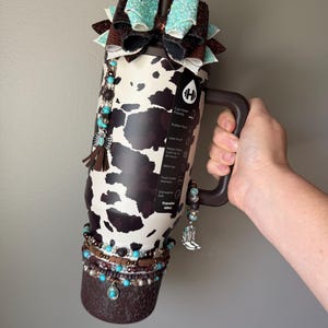 Frontier Hydrojug Bracelet Accessory - Brown and Turquoise Western image 2