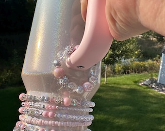 Beaded Handle Charm for Romantic Ocean China SXS Stanley with Magnetic Closure