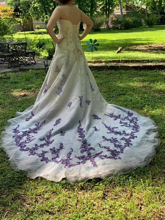 Corpse Bride Inspired Bridal Gown Tim Etsy