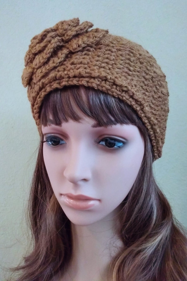 Crocheted Ear Warmer Crocheted Headband With Flower Etsy