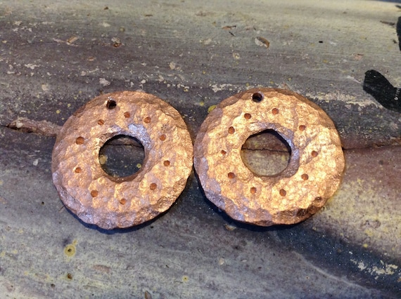 Shiny Copper Components, DIY Copper Jewelry, Copper Washers, DIY